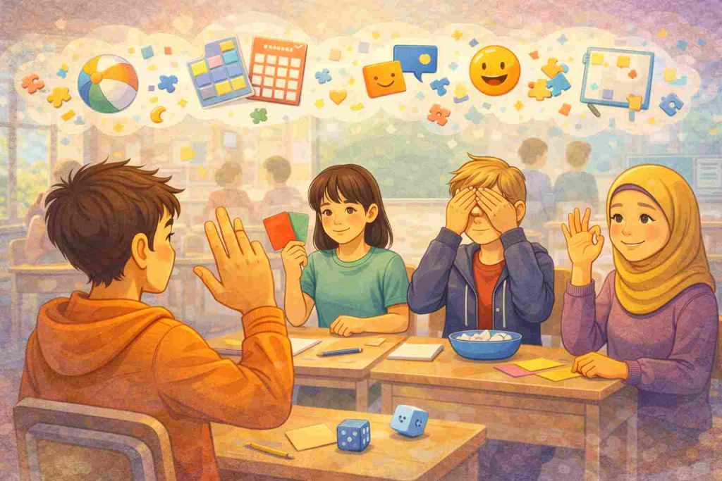 rompehielos para adolescentes que no quieren hablar con estudiantes en clase