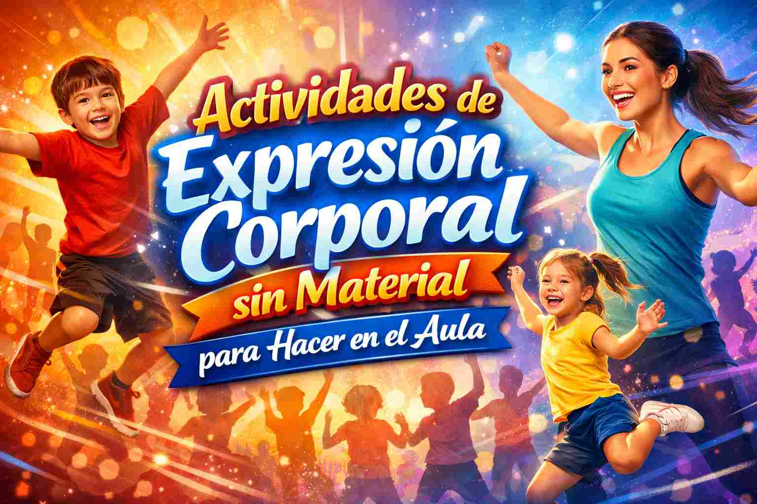 las mejores Actividades de expresión corporal sin material en el Aula