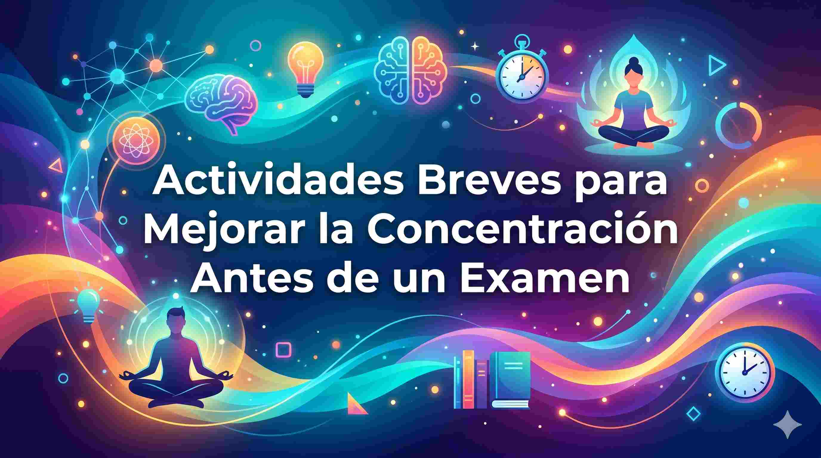 Actividades Breves para Mejorar la Concentración Antes de un Examen