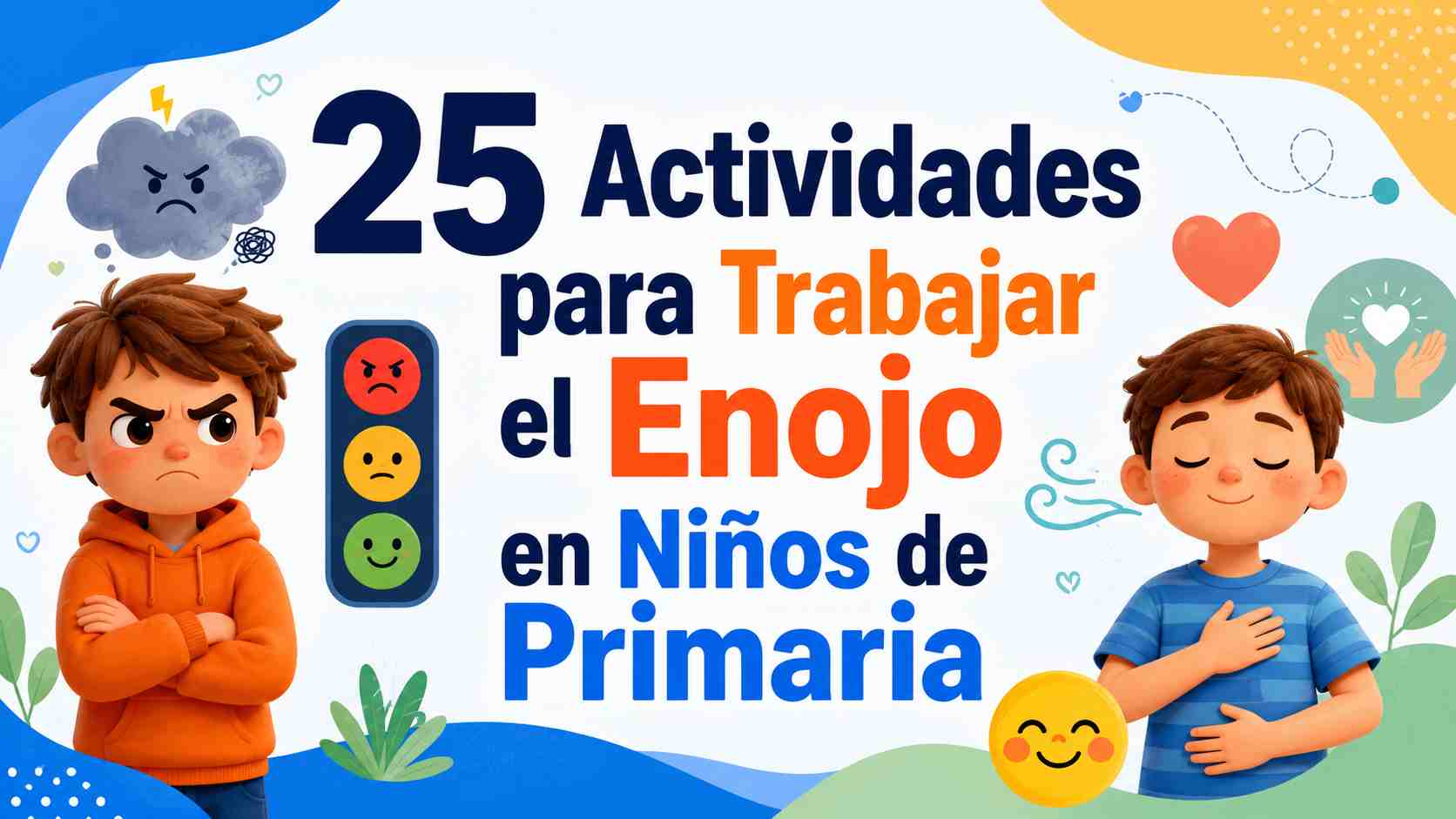 25 Actividades para Trabajar el Enojo en Niños de Primaria