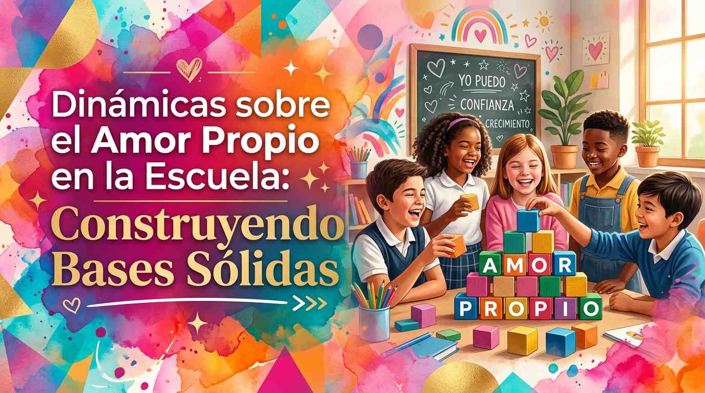 Dinámicas sobre el Amor Propio en la Escuela: Construyendo Bases Sólidas