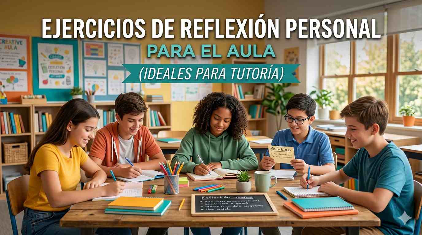 Ejercicios de Reflexión Personal para el Aula (Ideales para Tutoría)
