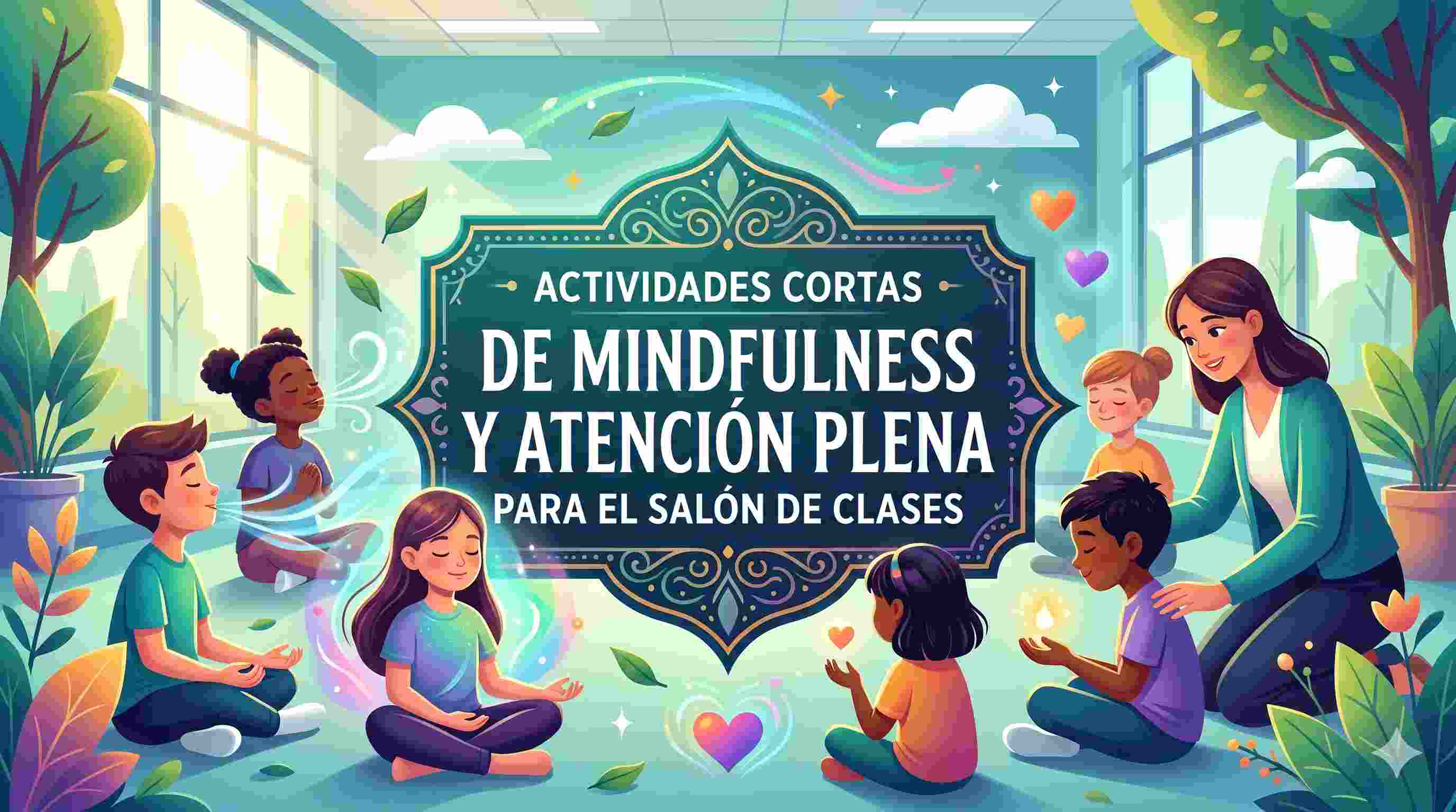 Actividades Cortas de Mindfulness y Atención Plena para el Salón de Clases