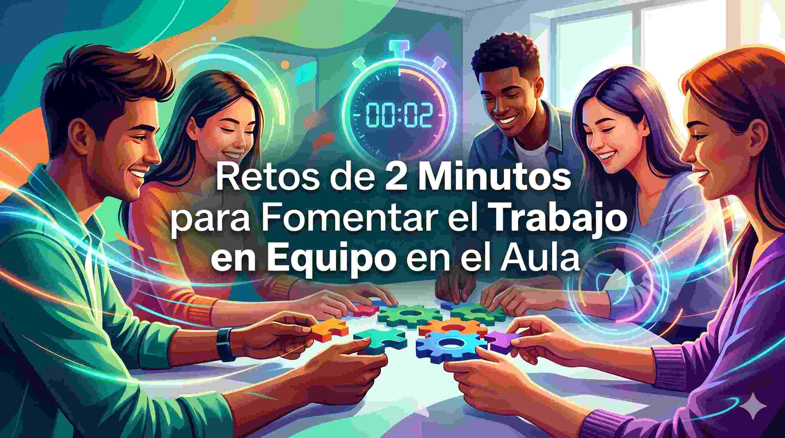 Retos de 2 Minutos para Fomentar el Trabajo en Equipo en el Aula